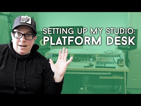 Platform Desk by Output | Music Producer Home Studio