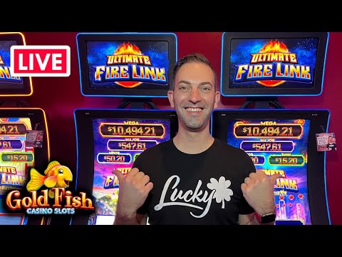 LIVE Slots in Las Vegas Gold Fish Casino Slots #ad - YouTube
