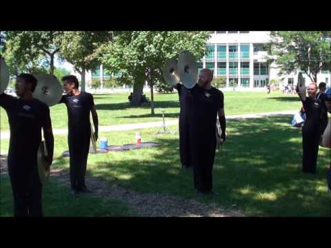 Mandarins Cymbal Line DCI semi-finals 2015