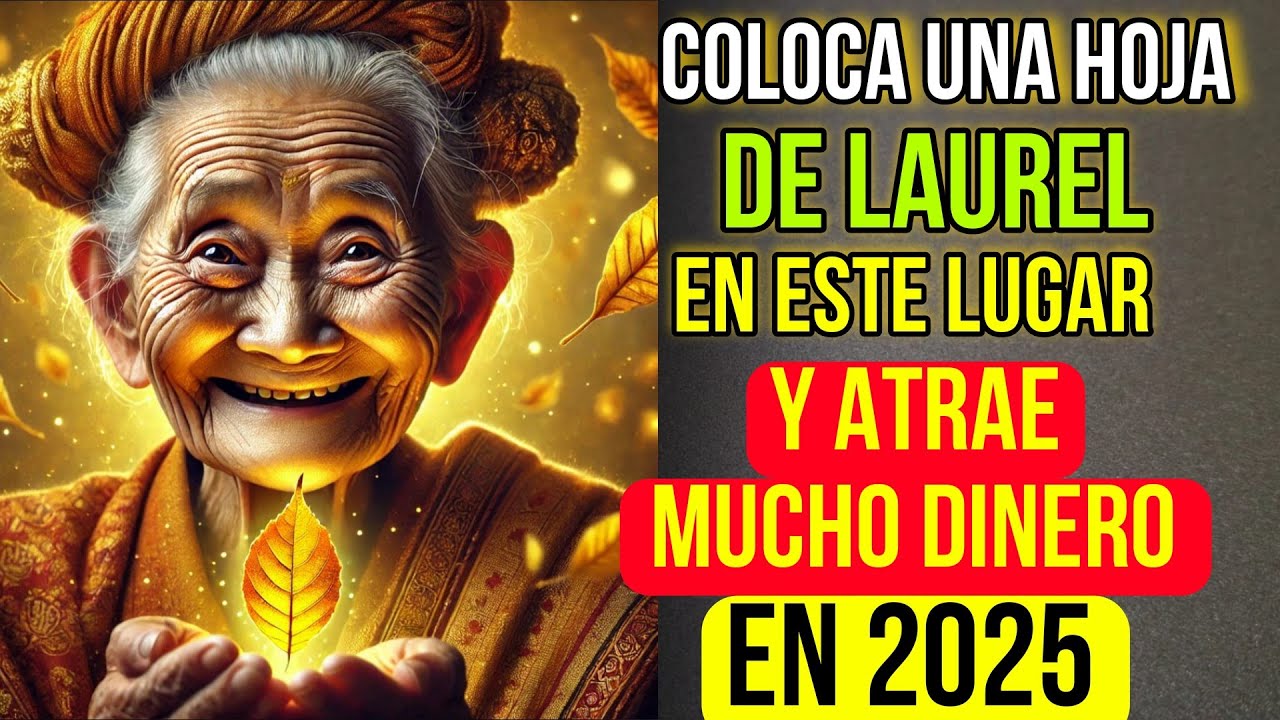 COLOCA Hojas de laurel en este LUGAR y recibiras DINERO sin parar en 2025 | Enseñanzas Budistas