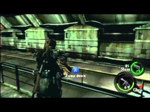 Resident Evil 5 Co-op Walkthrough/Playthrough Chapter 5-2 Part 2