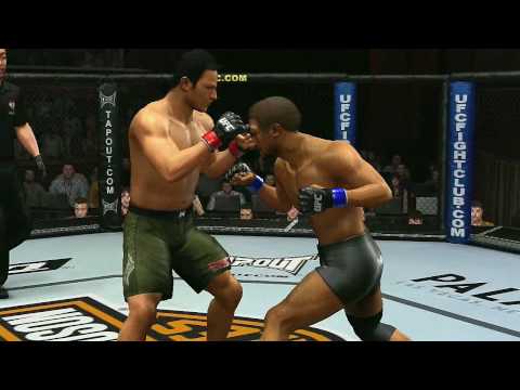 UFC Undisputed 2009 Career Peek Gameplay