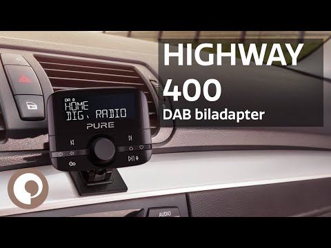 Pure Highway 400 - DAB- og Bluetooth-Adapter Til Bil (Norsk)