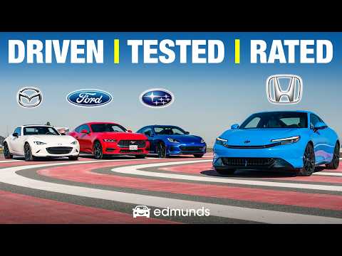 TESTED: New Honda Prelude vs. Ford Mustang vs. Subaru BRZ vs. Mazda MX-5 Miata