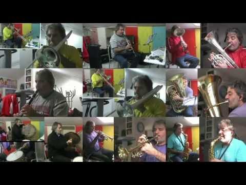 Antonio Russo Esegue "Antoniana" Marcia Sinfonica del Maestro Nicola Simonelli