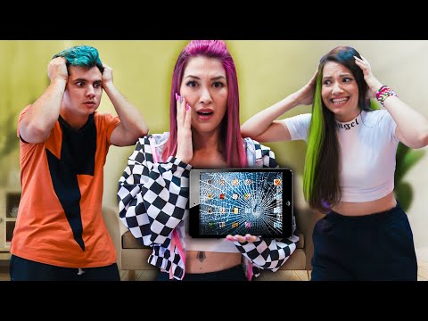 FRANZINHA QUEBROU O TABLET !!! Família Malouca EP 42 ( WebSérie Maloucos )