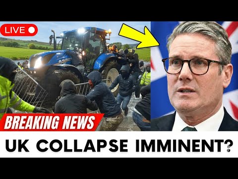 Thousands of Tractors Block London Streets | Massive UK Farmers Protest Live News
