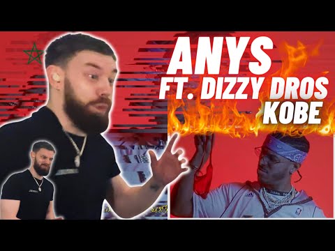TeddyGrey Reacts to 🇲🇦 Anys ft. Dizzy DROS - Kobe | UK 🇬🇧 REACTION