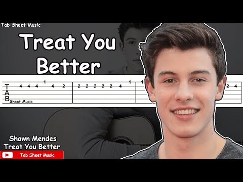 Shawn Mendes - Treat You Better Guitar Tutorial Video