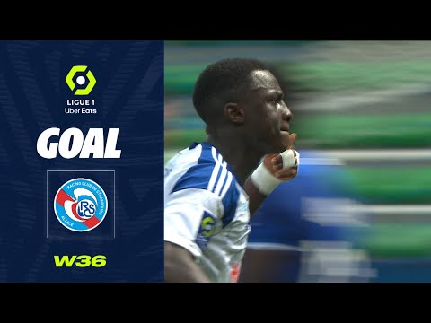 Goal Mouhamadou DIARRA (27' - RCSA) ESTAC TROYES - RC STRASBOURG ALSACE (1-1) 22/23