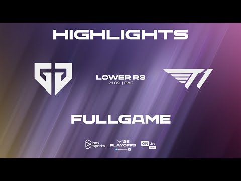 FULL HIGHLIGHTS GEN vs T1 | LOWER ROUND 3 | 2025 LCK PLAYOFFS