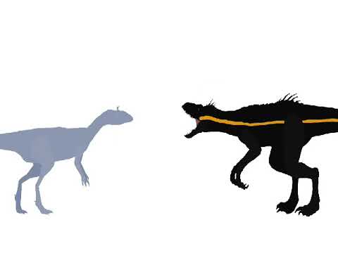 Dinosaur Battle - Indoraptor vs Cryolophosaurus
