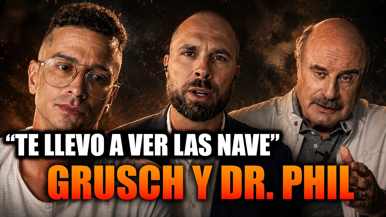 "TE LLEVO A LA NAVE" El Increíble Desafío de David Grusch al Dr  Phil y a Trump