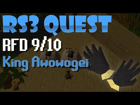 RS3 Quest- Recipe for disaster (9/10 -  King Awowogei)