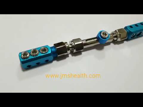 Stainless steel & aluminium colles external fixator orthoped...