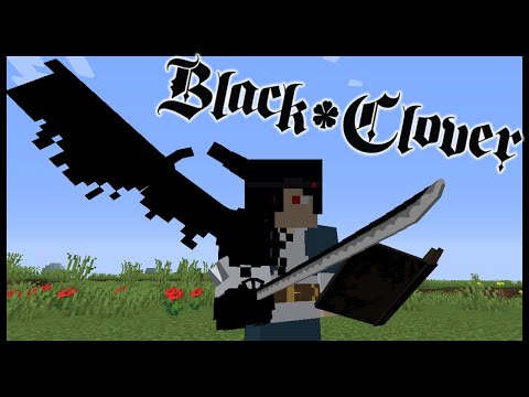 ANTIMAGIC, MAGIC, GRIMOIRES, OUTFITS, MOBS & MORE! Minecraft Black Clover Mod Review