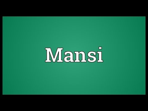 Mansi Meaning