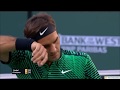 Federer vs Nadal Indian Wells 2017 R4 Highlights HD