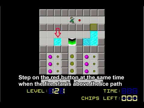 Chip's Challenge - Level 121 - Perfect match