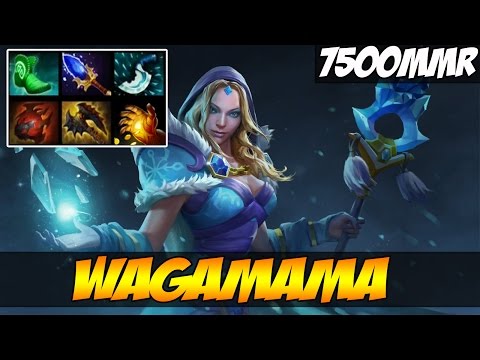 Wagamama 7500 MMR Plays Crystal Maiden vol 1 - Dota 2