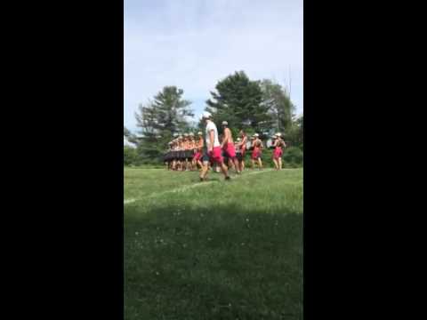 Cadets Drumline 2014 Rehearsal