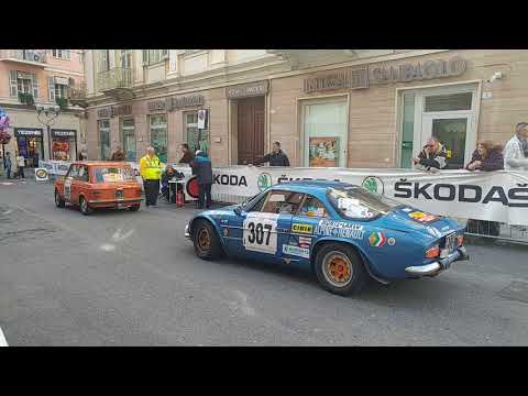 Rally Sanremo Storico Regolarita' 2018 partenza 14 aprile 2018