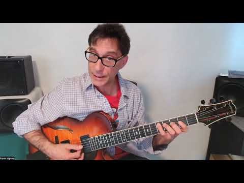 Scale Patterns Week 2 - Triads - Frank Vignola Practice Session