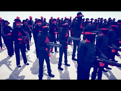 GANGSTER vs HOTDOG ARMY | Totally Accurate Battle Simulator - TABS