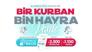 KAANLAR VAKFI 2022 YILI KURBAN ORGANİZASYONU