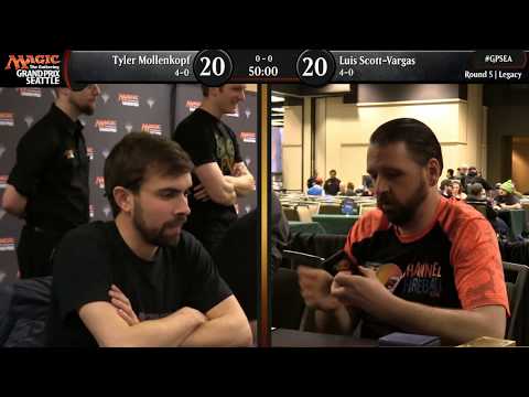 Magic the Gathering GP Seattle 2018 Round 5 LEGACY