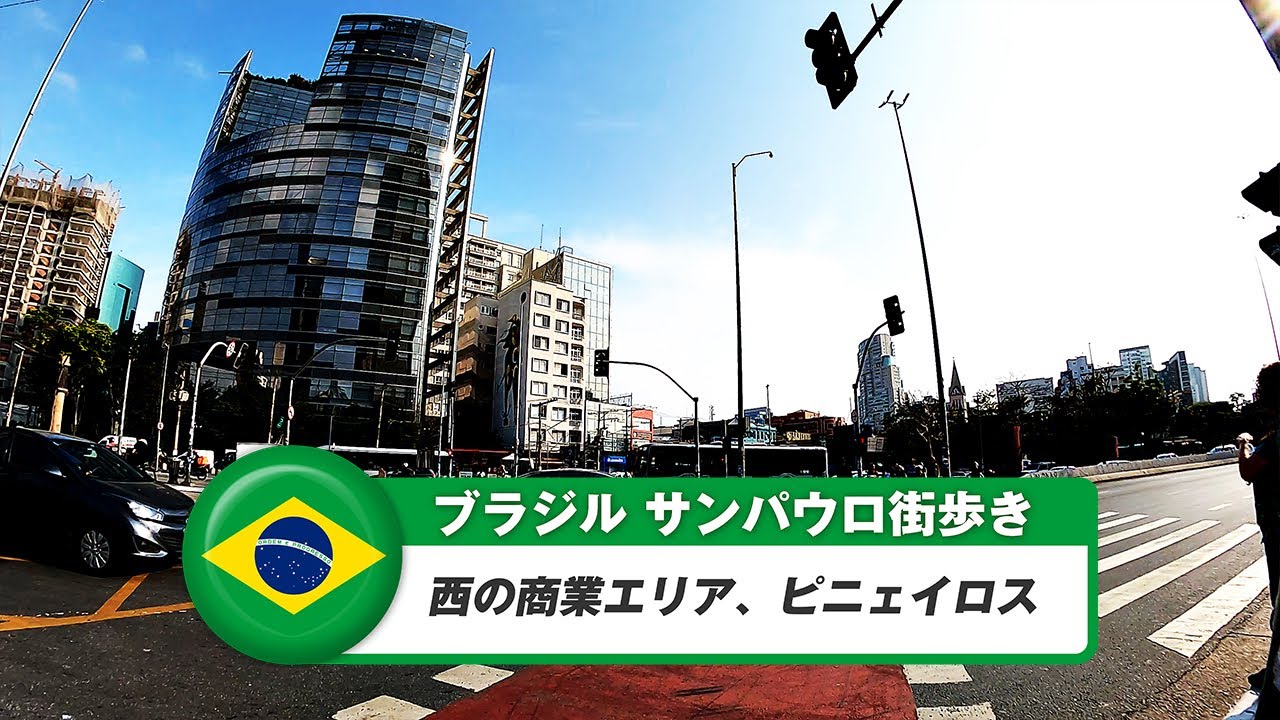【ブラジル】サンパウロ⑫西の商業エリア、ピニェイロス