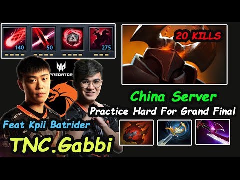 TNC Gabbi [Chaos Knight] Feat Kpii Batrider Ready For Grand Final Chengdu Major Dota2 pro Gameplay