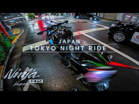 Tokyo Rain Night Ride by Ninja H2  Episode 80/東京/Japan/Kawasaki Ninja H2【4K】