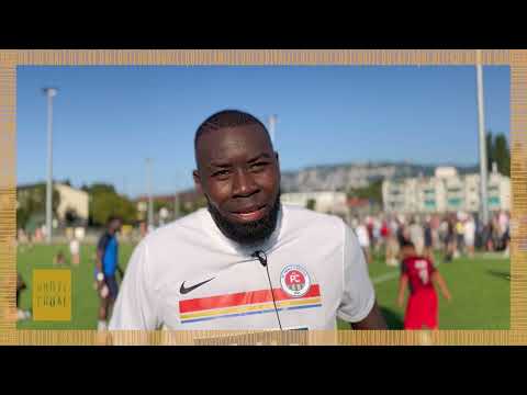 La réaction de Mickaël Mboli (FC Perly-Certoux) après la promotion