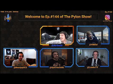 Lowko, ViBE, Beastyqt and UpATreeZelda join Artosis to chat about AoE4 on Ep.144 of ThePylonShow