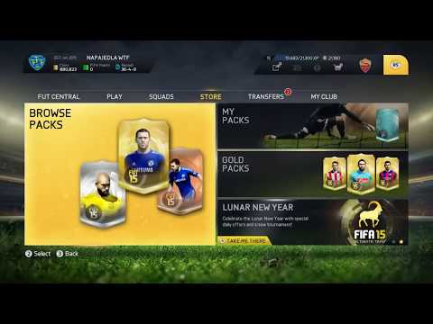 FIFA 15 CZ | Ultimate Team | 1 MILION PACK OPENING