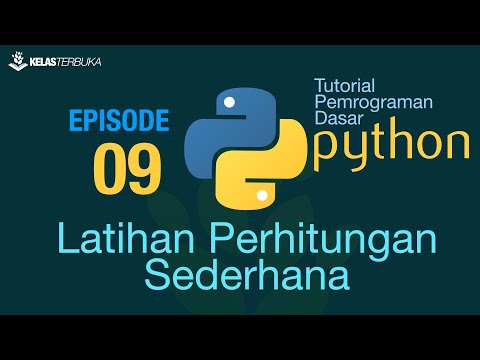 Belajar Python Dasar 09 Latihan Perhitungan Sederhana
