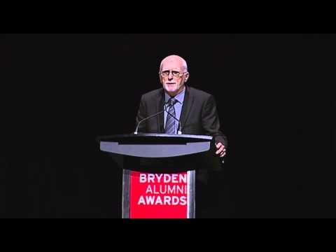 Gregory Cooper: 2011 Bryden Alumni Award Winner Speech