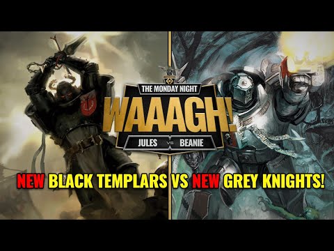 FAITH PARTY 2K25! BLACK TEMPLARS V GREY KNIGHTS NEW CODEX! WARHAMMER 40,000 10TH EDITION