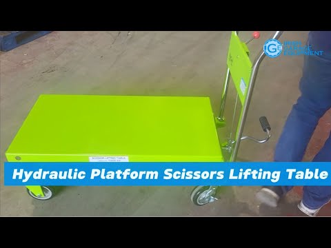 Portable Hydraulic Platform Scissor Lift Trolley - Image 2