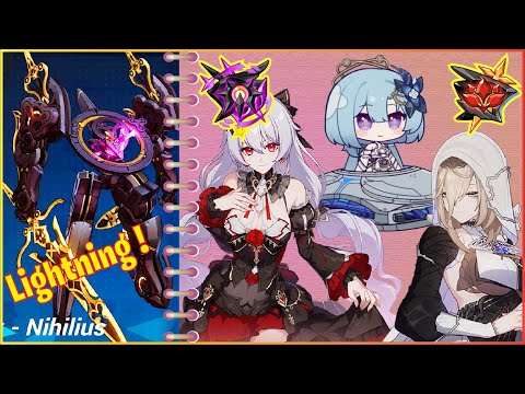 [Honkai Abyss] Nirvana & Red Lotus Husk Nihilius (Lightning)(D507)(D464) - [Honkai Impact 3]