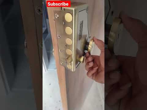 The Real Security Europa HEXABOLT Lock SiX Times Stronger #europa #door #lock  fitting#shortvideo