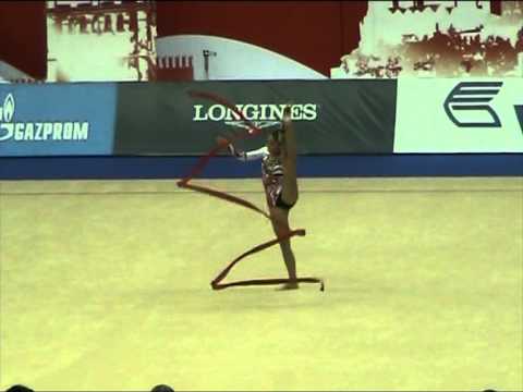 Hamrikova  Nataly    ribbon   Qualification  World  Championships 2010