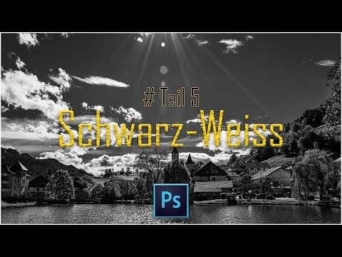 Photoshop - #5 | Schwarz-Weiss mit Kanalmixer