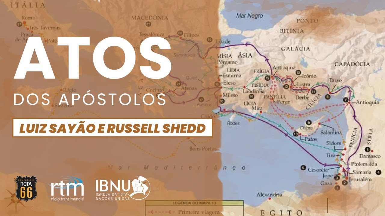 Comentário de Atos Rota66 - Capítulo 18 | Russell Shedd & Luiz Sayão | IBNU