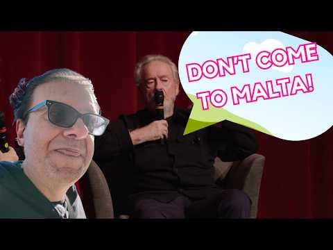 Don't Come to Malta, Avoid it, Ridley Scott said - REACTIONS WERE BRUTAL