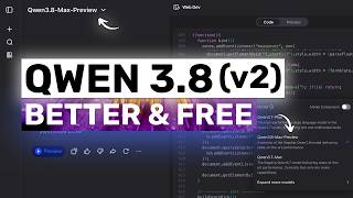 Qwen 3.8 Max (New Version) & NEW FREE TIER: They JUST FIXED EVERYTHING!?