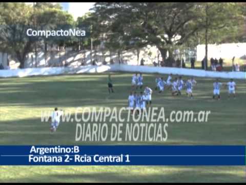 Argentino B La alegría fue para Fontana