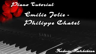 Chanson d'Emilie Jolie et du grand oiseau - Philippe Chatel - Piano Tutorial