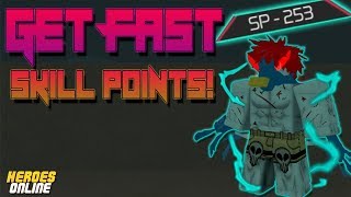 Roblox Heroes Online How To Get Sp Fast Th Clip -